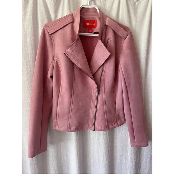 Joe Fresh | Faux Suede Moto Jacket - Picture 1 of 5